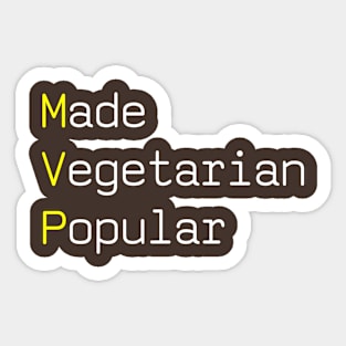 MVP Vegetarian Sticker